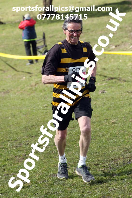 Masters men 2021 NECAA Cross Country Relays, Thornley Farm, Peterlee, Saturday, April 10th. Photo: David T. Hewitson/Sports for All Pics